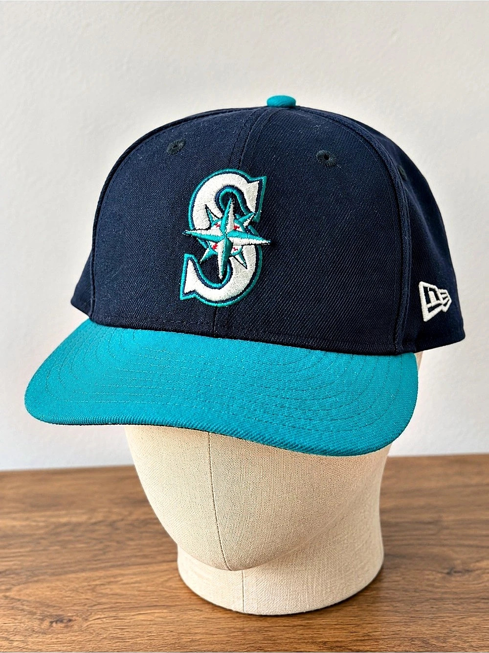 New Era Seattle Mariners 9FIFTY Mariners Snapback Blue & Turquoise Like New
